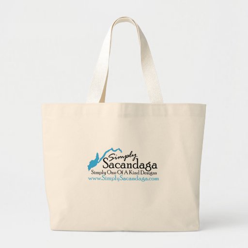Simply Sacandaga Logo Tote Bags