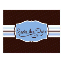 Simply Sent Save the Date Postcard