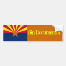 Sin Documentos Bumper Sticker