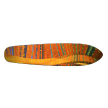 Sine City:orange skateboard