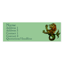 Singa-Laut Profile Cards Business Card Template