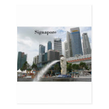 singapore (by St.K) Postcard