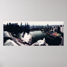 Singapore Marina Bay Posters