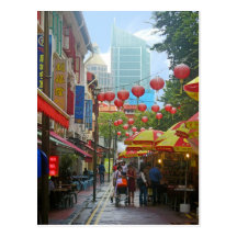 Singapore - Old and New Postcards