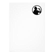 Singer Icon - Karaoke Logo Custom Invite