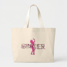 Singer Pink Canvas Bag