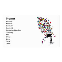 Singin' in the Rain Business Card