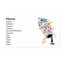 Singin' in the Rain Business Card