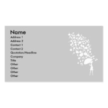 Singin' in the Rain Business Card