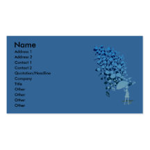 Singin' in the Rain Business Card Template