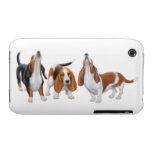 Singing Basset Hounds iPhone 3 Case