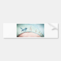 Singing Bird Bumper Sticker