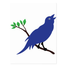Singing Bluebird Post Cards