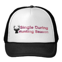 Single During Hunting Season deer on left.png Mesh Hat