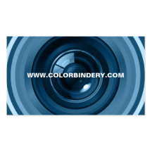 Single Eye Position 4 Business Card