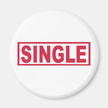 Single Fridge Magnet