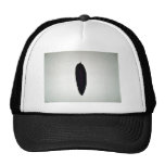 Single Green Leaf on white background Trucker Hats
