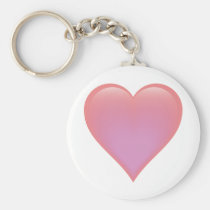 Single Heart keychains