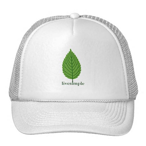 Single Leaf Live Simple Hat