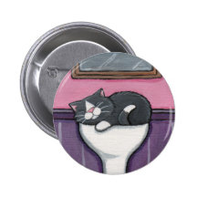 Sink Love v.03 - Cat Button