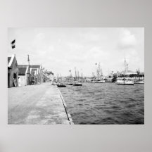 Sint Anna Bay: 1901 Poster