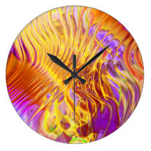 Sinuous 3 Wall Clock