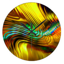 Sinuous 7 Wall Clock
