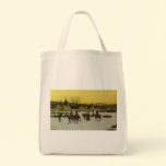 Sioux Camp at Wounded Knee by John Hauser bags