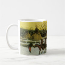 Sioux Camp at Wounded Knee by John Hauser Mugs