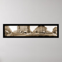 Sioux Falls SD Streets Photo 1907 Posters
