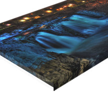 Sioux Falls Stretched Canvas Print