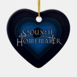 Siouxsie Homemaker Blue Knitting Christmas Ornaments