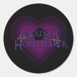 Siouxsie Homemaker Gothic Heart Stickers