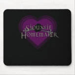 Siouxsie Homemaker Purple Heart Mousemats