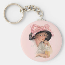 Sipping Soda Keychains