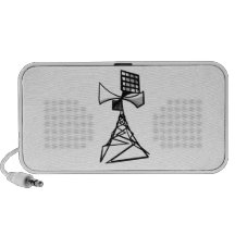 Siren radio tower PC speakers