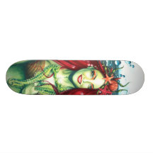 Sirens Love a Mermaids Kiss Skateboard Deck