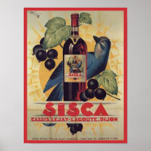 Sisca Vintage Ad Posters
