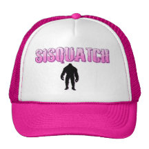 Sisquatch Trucker Hats