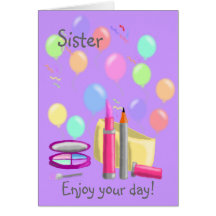 Sister Birthday Card