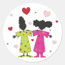 Sister-Sister Double Trouble Sticker