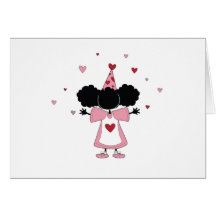 Sister-Sister Pink Party Girl Cards