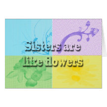 Sisters alike cards