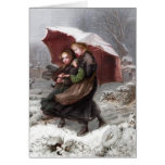 Sister's in Winter Greeting Cards