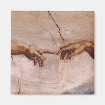 Sistine Chapel Ceiling Fridge Magnet