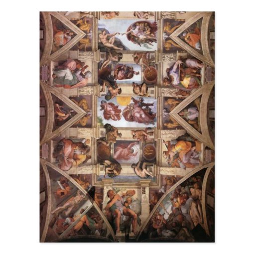 Sistine Chapel Ceiling Postcards