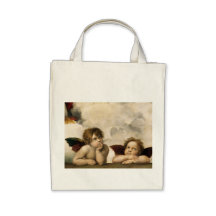 Sistine Madonna Detail, Raphael Bag