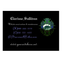 site builder/manager business card templates