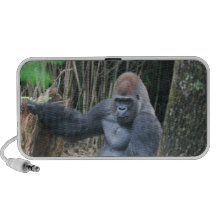 Sitting Silverback Gorilla  Speakers