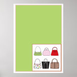 Six Little Purses Poster/Print 3